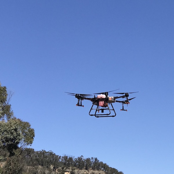 Drones for spraying weeds discount